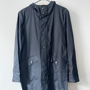 Zara Man Navy Raincoat (Water Repellent)